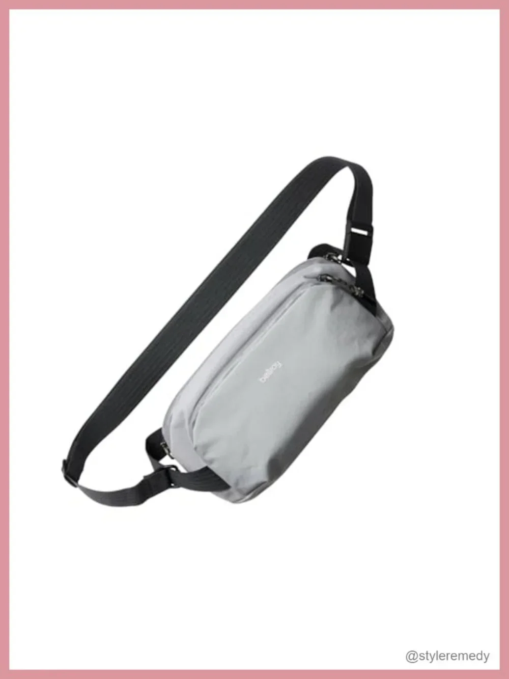 Venture Ready Sling Travel Crossbody Bag Water-Resistant Recycled Nylon